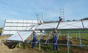 Büsingen_Solarthermie-Installation